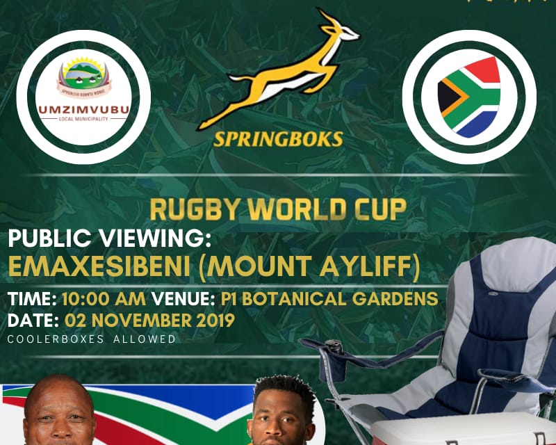 RUGBY WORLD CUP 2019 PUBLIC VIEWING