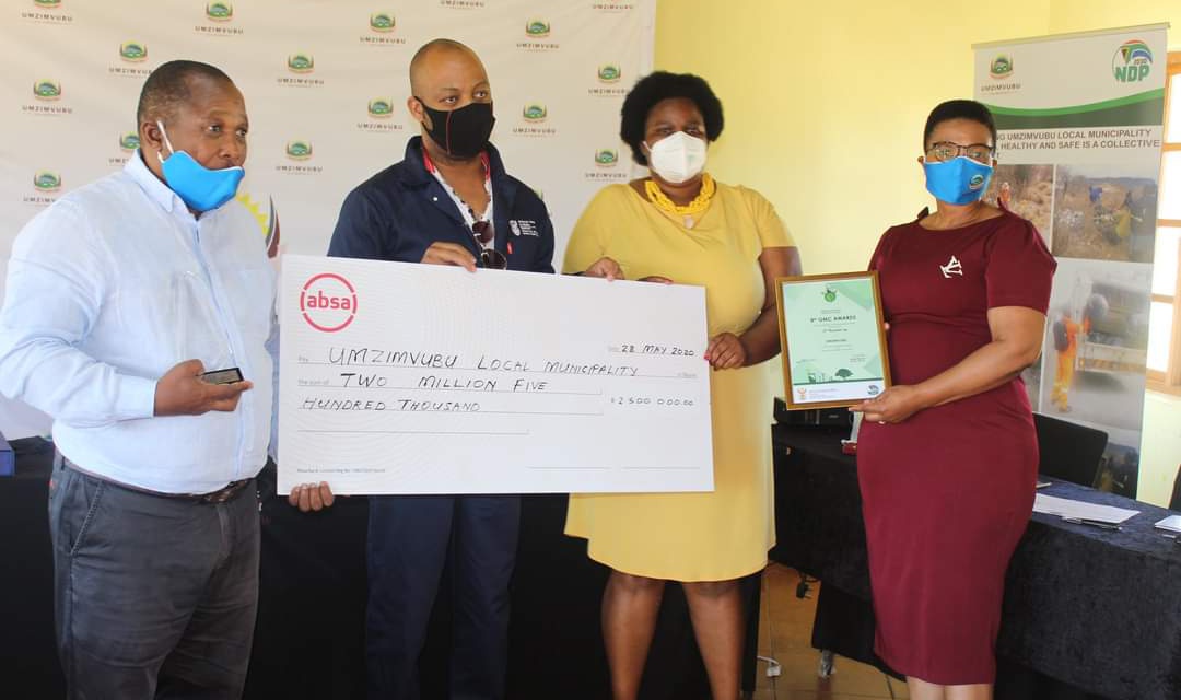 UMZIMVUBU LOCAL MUNICIPALITY AFFIRMED AS THE 3RD GREENEST LOCAL MUNICIPALITY IN SOUTH AFRICA